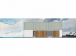 Dřevěný dům Lučatín, Jaro Krobot architekt, elevace