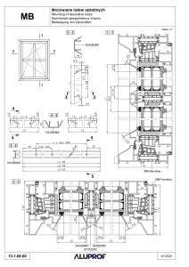 Lišty Industrial od Aluprof - dodatečně šroubované