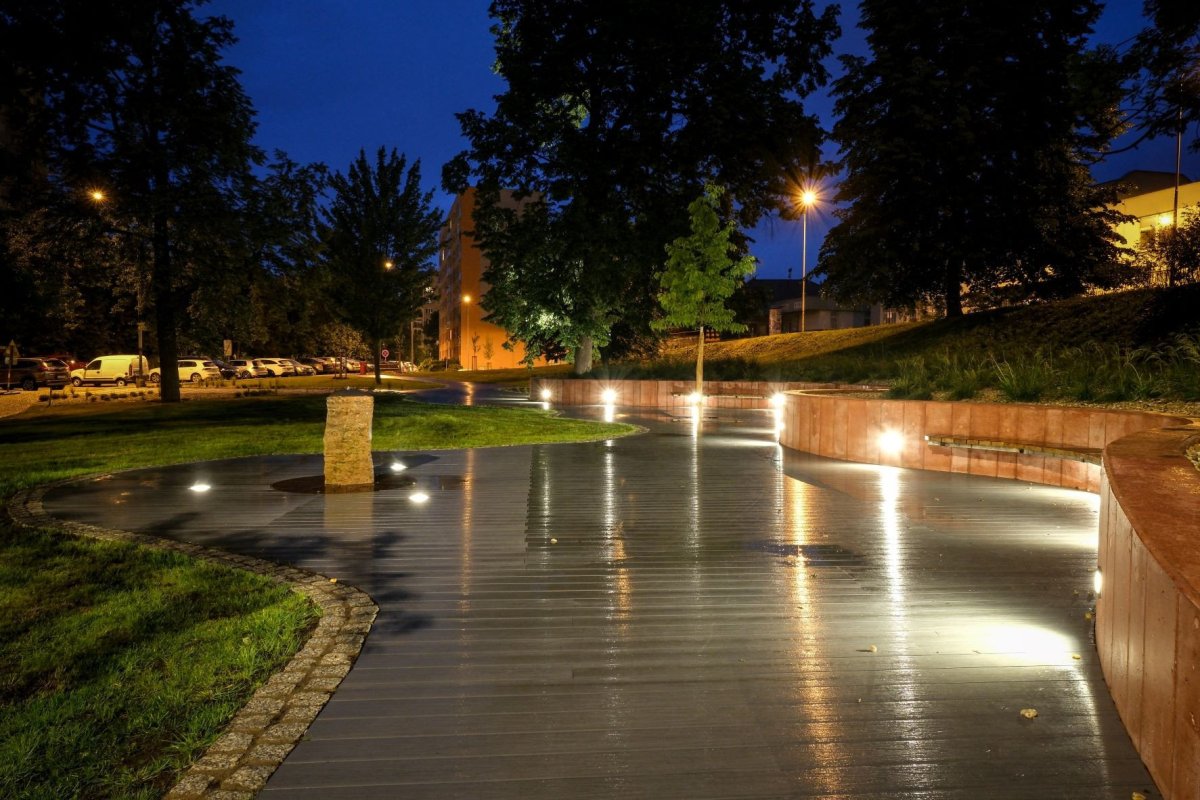 Letos v květnu byla dokončena revitalizace ostravského parku u Zámku Zábřeh.