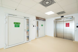 Pavilon chirurgie (Karvinská hornická nemocnice postavená z modulů KOMA)