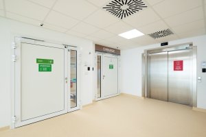 Pavilon chirurgie (Karvinská hornická nemocnice postavená z modulů KOMA)