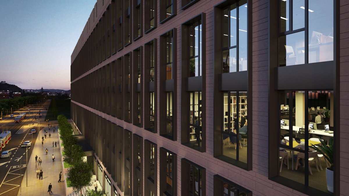 Administrativní komplex Rustonka v Praze-Karlíně, CMC Architects