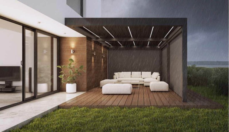 Bioklimatická pergola MB-OpenSky 140