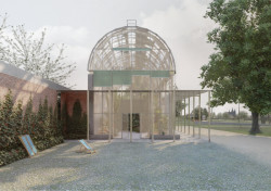 V kategorii Architektura se na prvním místě umístila Karolína Hausenblasová s návrhem Skleníku Na Brusnici