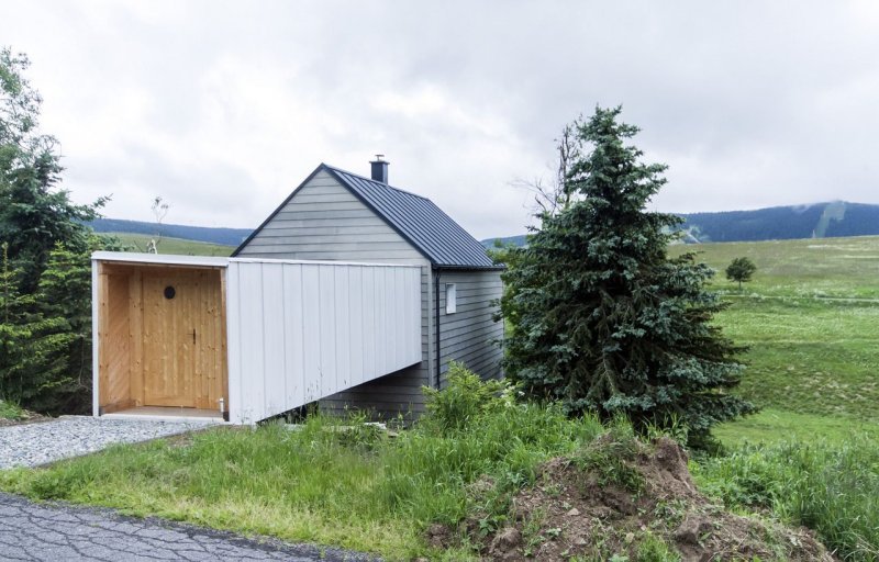 majo architekti, Chata s lávkou – foto