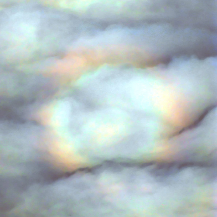 Kostel bl. Restituty Brno - Lesná, duha z letadla