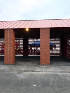 Slavnostní otevření hasičské zbrojnice a zázemí technických služeb v Líbeznicích, Ehl&Koumar architekti