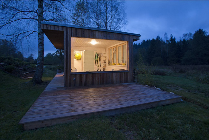 Architektonický ateliér Hilpert, Saunadomek – foto