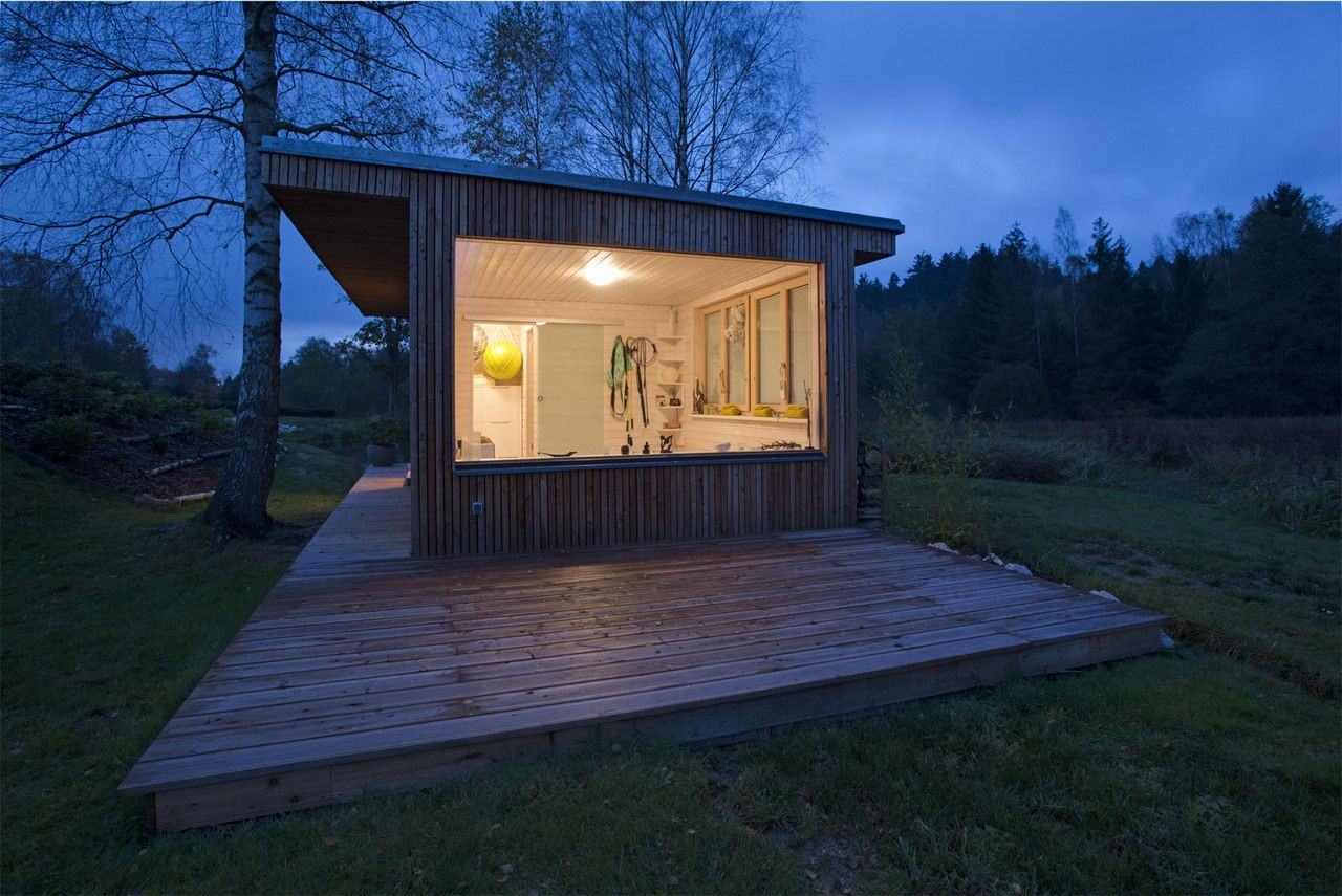 Architektonický ateliér Hilpert, Saunadomek – foto