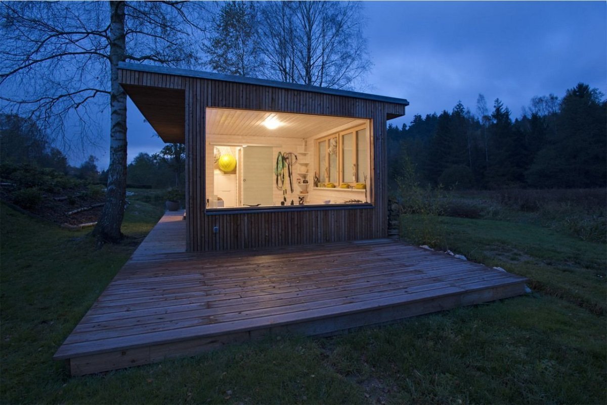 Architektonický ateliér Hilpert, Saunadomek – foto