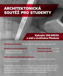 Architektonická soutěž Central Group pro studenty startuje, foto