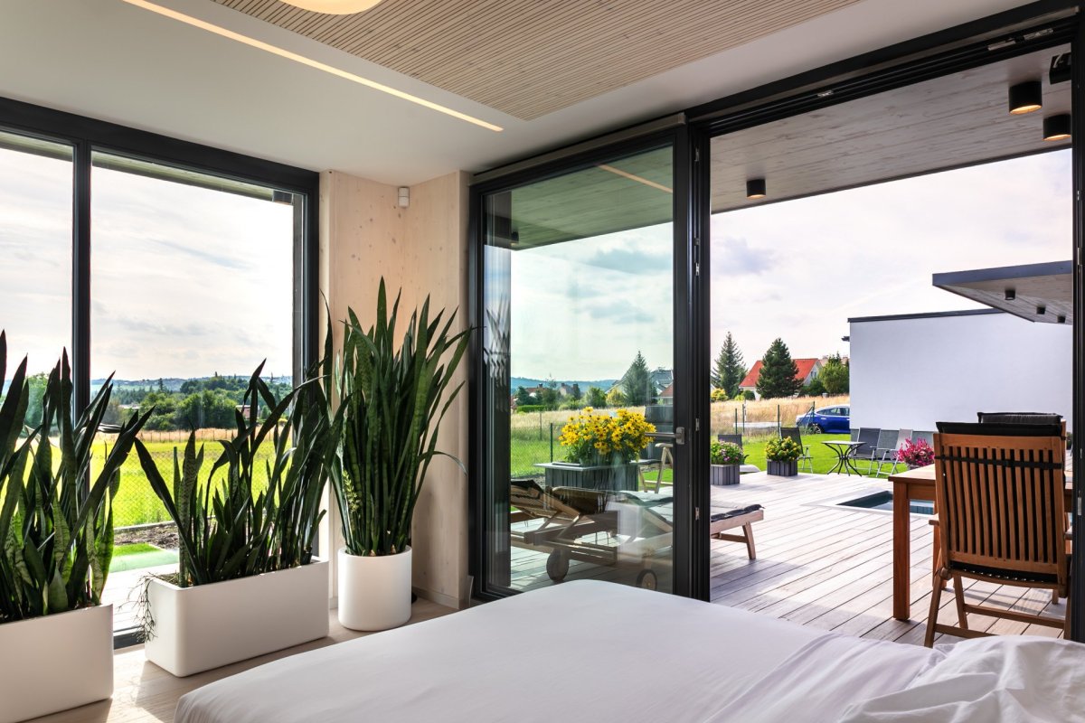 Rodinný dům s CLT panely v Ostravě od architekta Aleše Makového