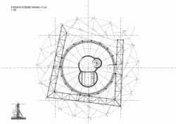 AP ATELIER, Bolt Tower, půdorys střešní terasy – foto