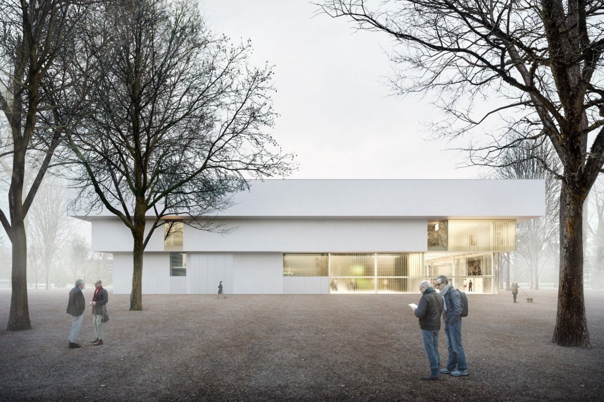 Návrh přestavby pavilonu Z na Výstavišti v Českých Budějovicích, A8000.