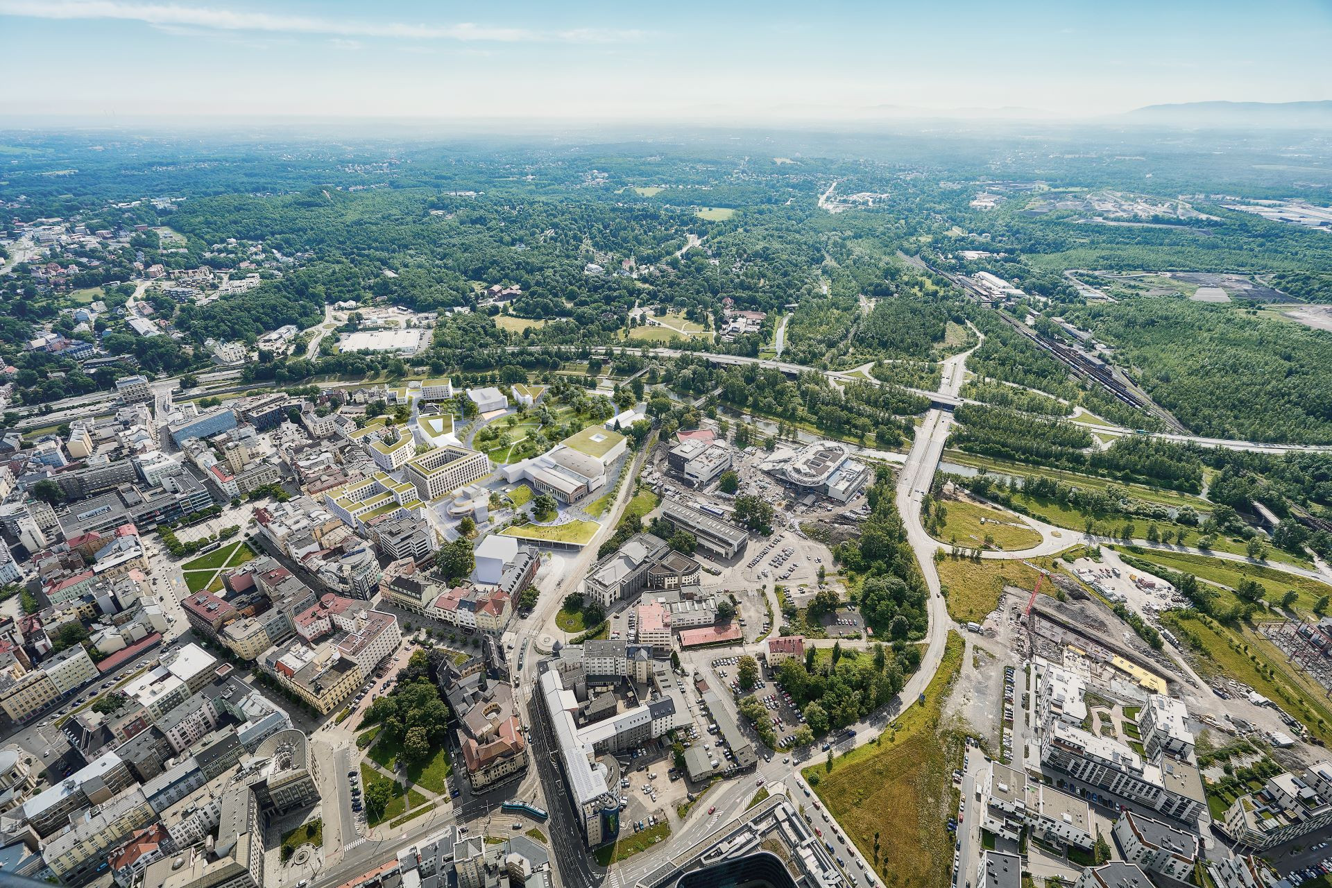 Ostravský park Černá louka se má stát vyhledávaným parkem a vstupní bránou k řece Ostravici