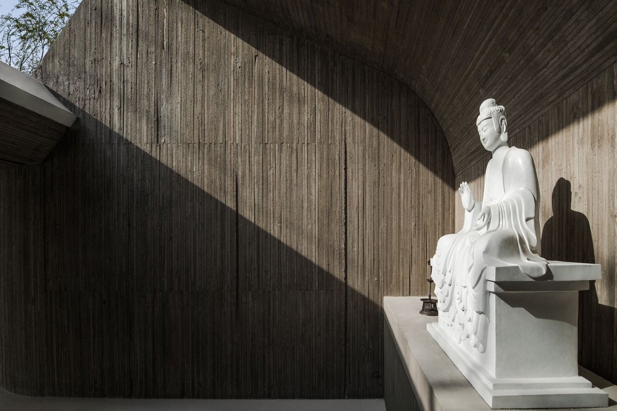 Buddhistická svatyně v čínském Tangshanu od ARCHSTUDIO