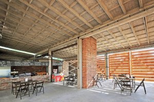 PROKŠ PŘIKRYL ARCHITEKTI, Zázemí biotopu v Honěticích u Kroměříže – foto