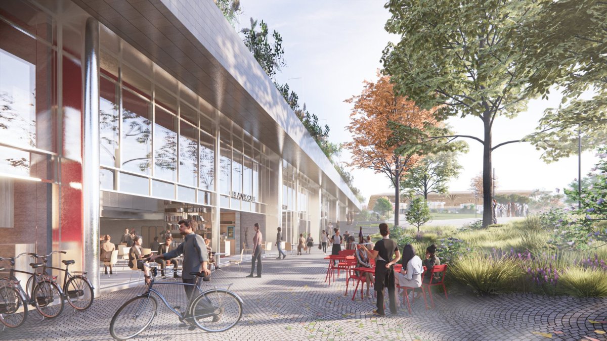 Zahradní altán nebo krása? Dřevo ano nebo ne? Nový Hlavák od studia Henning Larsen.