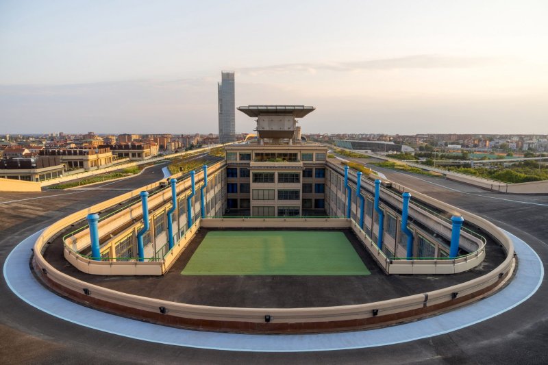 Konverze továrny Fiat Lingotto od Renza Piana
