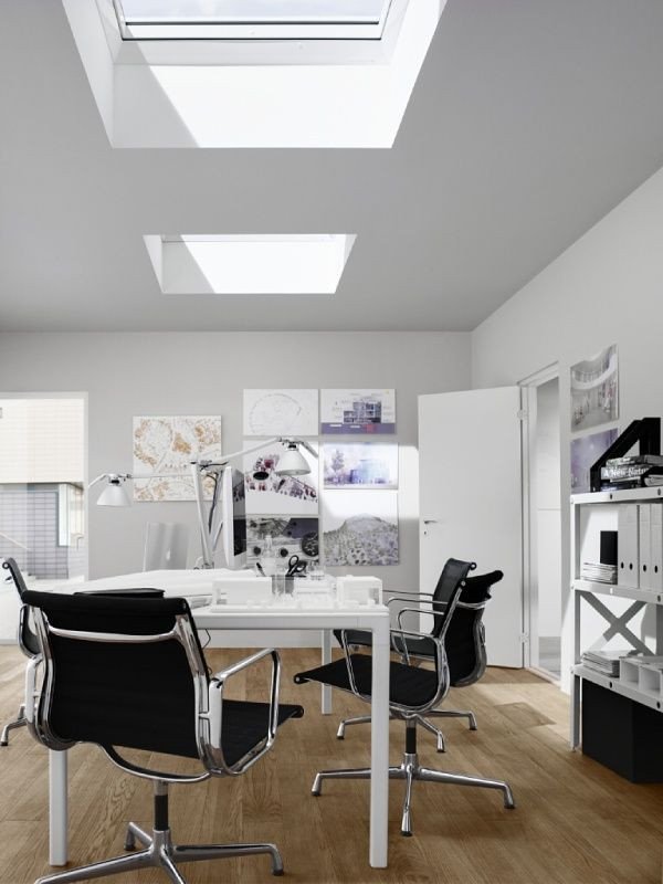 Okna do ploché střechy VELUX - foto
