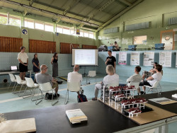 Výstavu studentských projektů VUT reagujících na klimatické změny je možné navštívit do konce srpna