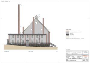 Huť Marie, Architektura s.r.o.: Pohled západ