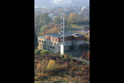 Farní sbor Českobratrské církve evangelické Praha-Kobylisy, Ernst Gisel, 1967–1971, Radovan Schlaufer a Jakub Roskovec (dostavba), 1995–2001