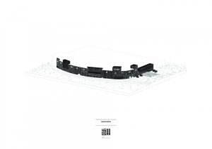 Rekonstrukce OC Futurum, axonometrie, KOGAA