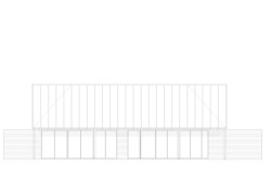 Víkendový dům v Německu, Sigurd Larsen: Západní fasáda