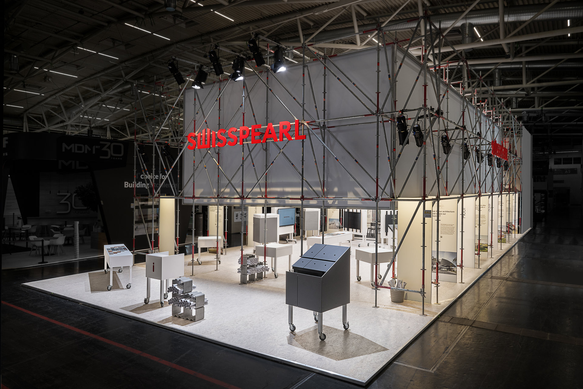 Swisspearl stánek na mnichovském veletrhu BAU 2025 