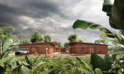 Čeští lékaři a LUNI architekti staví dětskou kliniku, která zajistí péči o nemocné se srpkovitou anémií. (vizualizace)