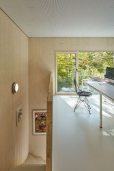 Pohled do pracovny (Dům v Davli, 0,5 Studio)