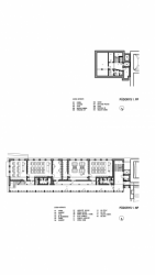 Přístavba Katolického gymnázia v Třebíči, Ateliér Tišnovka, půdorys 1PP a 1NP