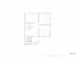 Základní škola Nezamyslice, půdorys 2NP, Malý Chmel