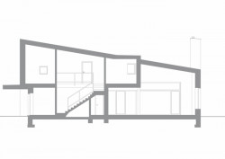 Dům v Lubné, New Work / Svatopluk Sládeček, Jaroslav Matoušek, řez