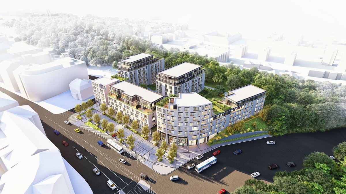 MS architekti proměnili nároží rušné křižovatky v přívětivé místo k životu.