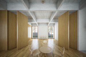 V obci Slapy vyroste nový obecní úřad podle návrhu architektů ze studia Karla Filsaka.