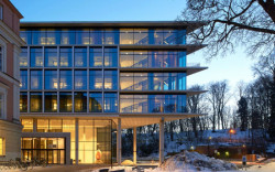 Tengbom, psychiatrická klinika v Uppsale, foto