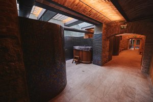 Huť Marie, Architektura s.r.o.: Na podzemním podlaží bylo vybudováno wellness