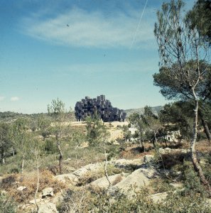 Kafkův zámek v Sant Pere de Ribes, dokončeno 1968