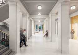 Revitalizace areálu Sokolovny v Rokycanech, Rusina Frei architekti / Martin Rusina, Martin Frei, Gabriela Sládečková, vizualizace