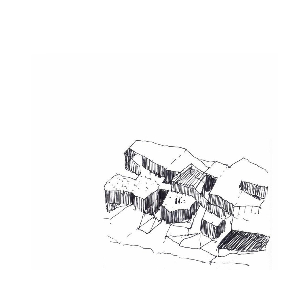 Rodinný dům #house#1.130 v Madridu, Estudio.Entresitio, skica