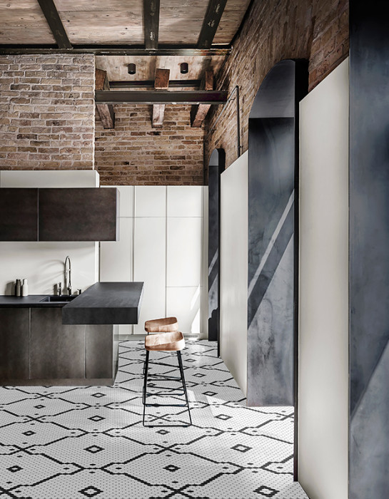 Mozaika Black&White od španělského výrobce Hisbalit