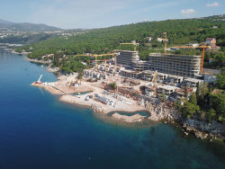 Hotelový komplex Costabella, Opatija, Chorvatsko - foto z výstavby