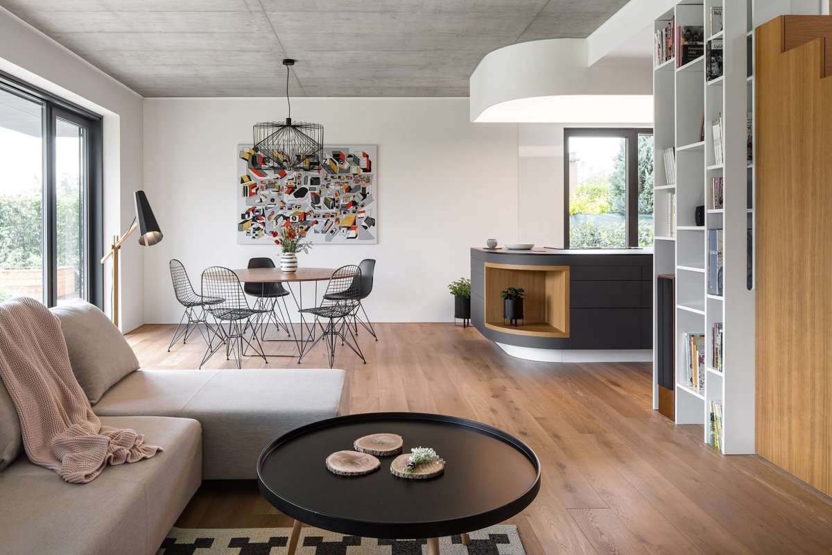 Interier rodinného domu v Praze, boq architekti / Miroslav Stach, Jana Stachová