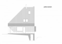 Chata Nové Hamry, NEW HOW architekti / David Zámečník, pohled východ