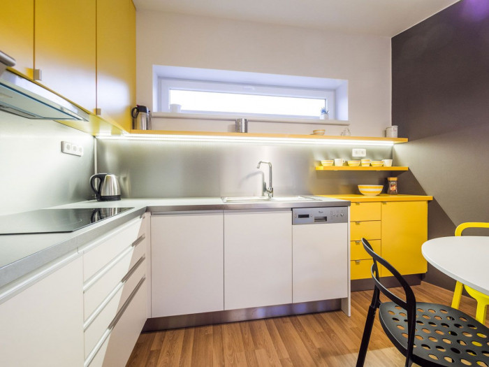 Černá Architektura, Interiér bytu Vídeňská - foto