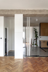 Nájemní byt v Hradci Králové, svobodová blaha: Levné materiály, které se pro nájemní byty volí často, ale použity nebyly