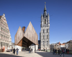 Městská tržnice v Gentu, Robbrecht en Daem, Marie-José Van Hee