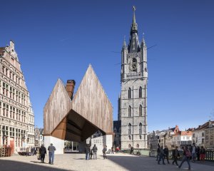 Městská tržnice v Gentu, Robbrecht en Daem, Marie-José Van Hee